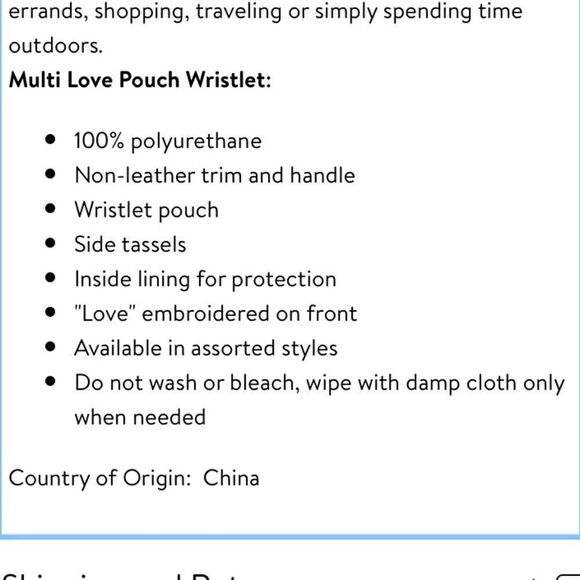 Ellen Degeneres  Love Wristlet - Picture 9 of 9